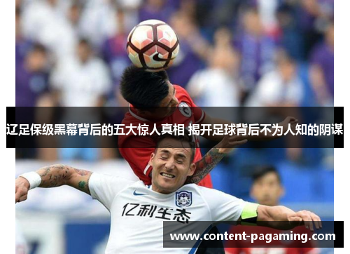 辽足保级黑幕背后的五大惊人真相 揭开足球背后不为人知的阴谋 辽足保级黑幕背后的五大惊人真相 揭开足球背后不为人知的阴谋