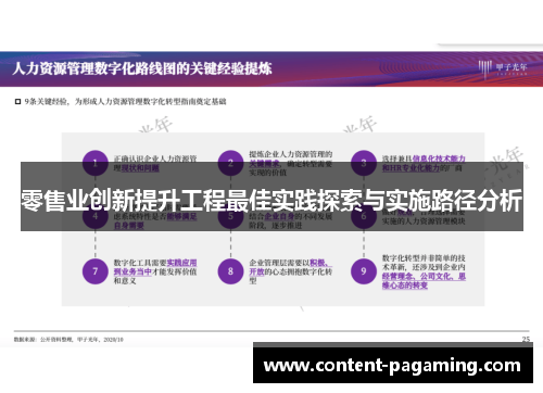 零售业创新提升工程最佳实践探索与实施路径分析